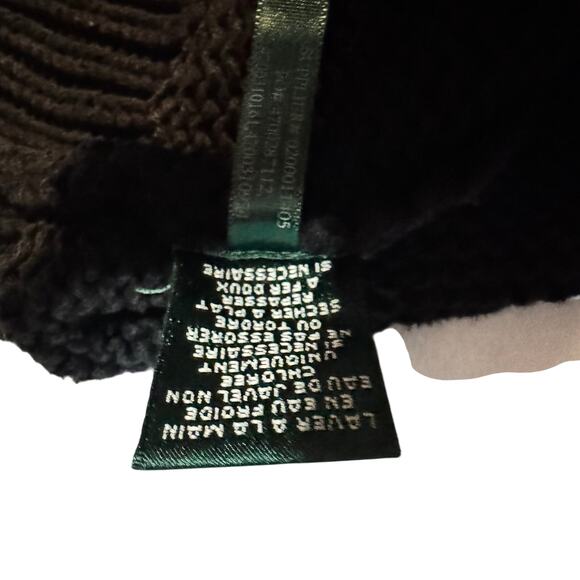 Lauren Ralph Lauren Heavy Knit Black Sweater - Picture 5 of 12